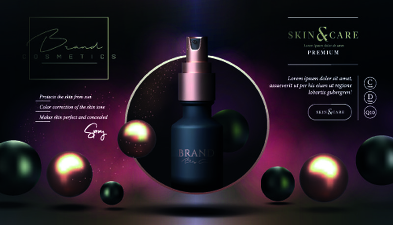 高效省心，專業(yè)代辦矢量護膚品廣告海報設計服務