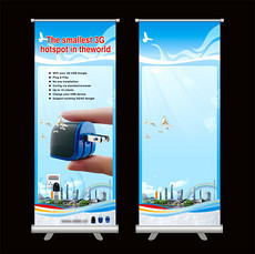 電子產(chǎn)品易拉寶設計指南 模板、素材與代理服務全解析