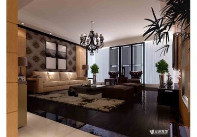 簡潔四居室住宅室內(nèi)裝飾裝修鑒賞